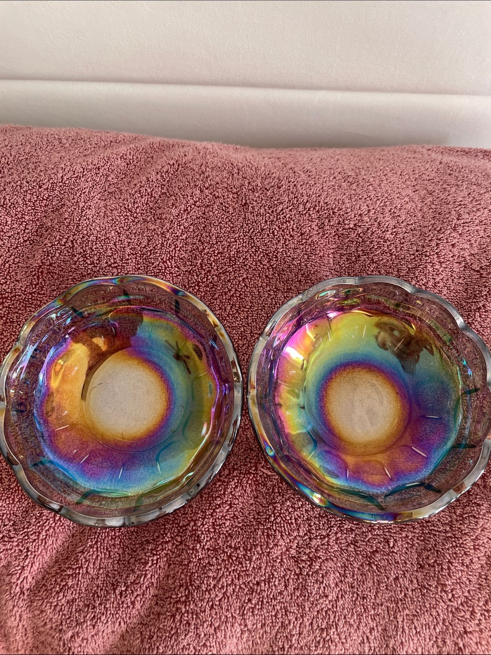 Federal Glass "Yorktown" (also known as Colonial) small dessert or berry bowls - Picture 2 of 6
